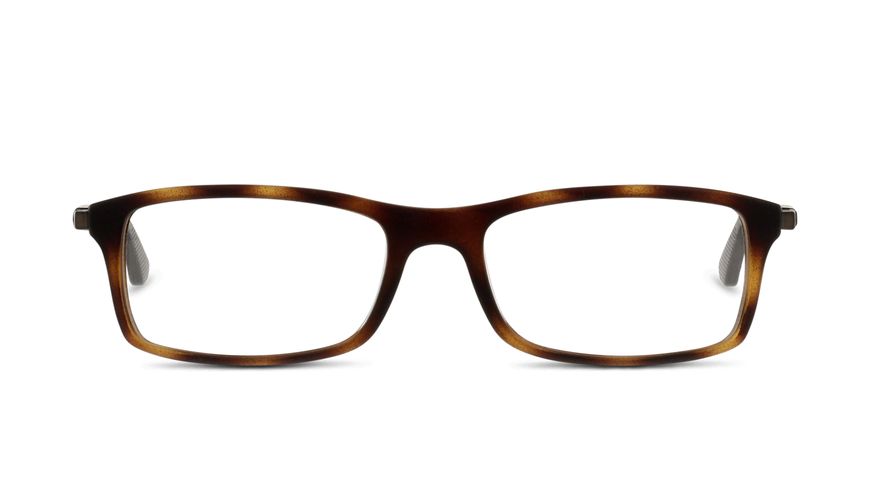 8053672061857-front-01-rayban-0rx7017-eyewear-brown 8053672061857-front-01-rayban-0rx7017-eyewear-brown