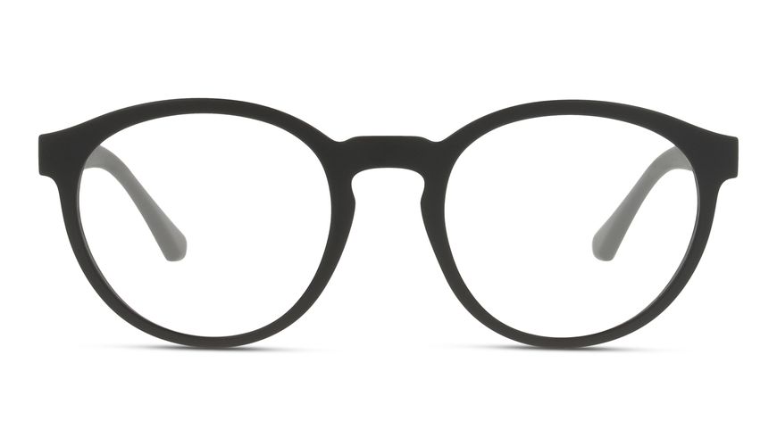 Emporio armani top frame glasses