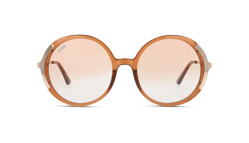8719154119347-front-01-unofficial-unsf0233-eyewear-brown-gold 8719154119347-front-01-unofficial-unsf0233-eyewear-brown-gold