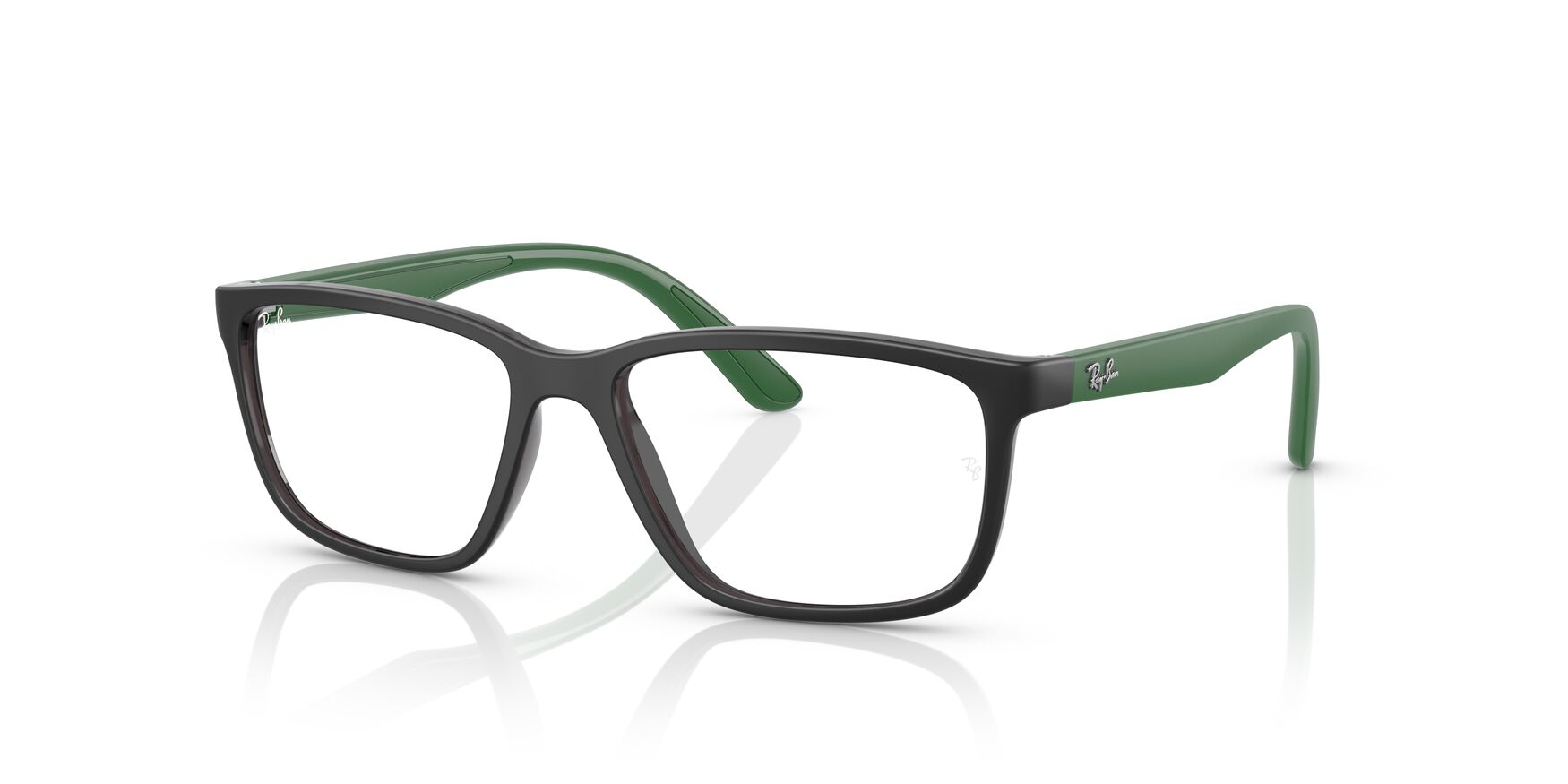 Armação de Óculos Masculina Cinza Ray-Ban Junior - grandvisionbr